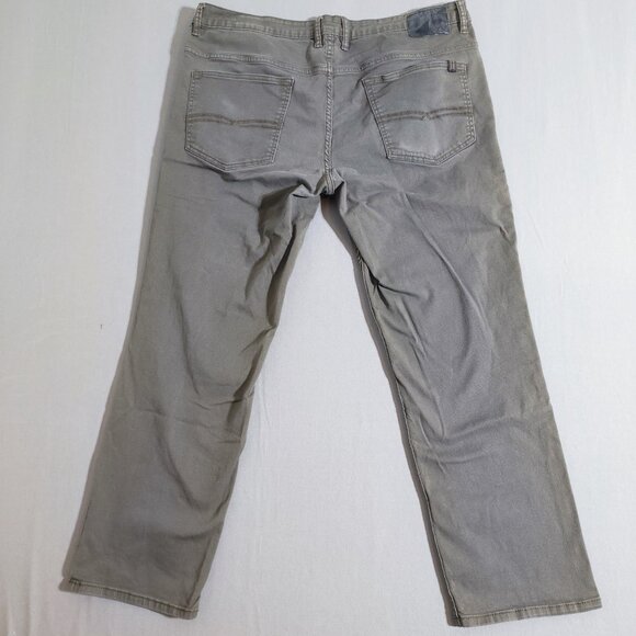Buffalo jeans Sam slim straight men's size 38X32 grey colour stretch extensible - Picture 3 of 13